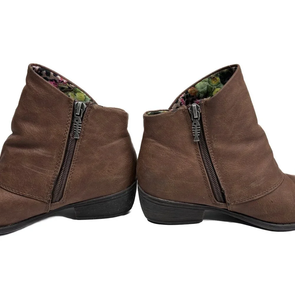 Blowfish Malibu Kids Pava-K Zip-Up Fashion Boots Unisex Size‎ 3